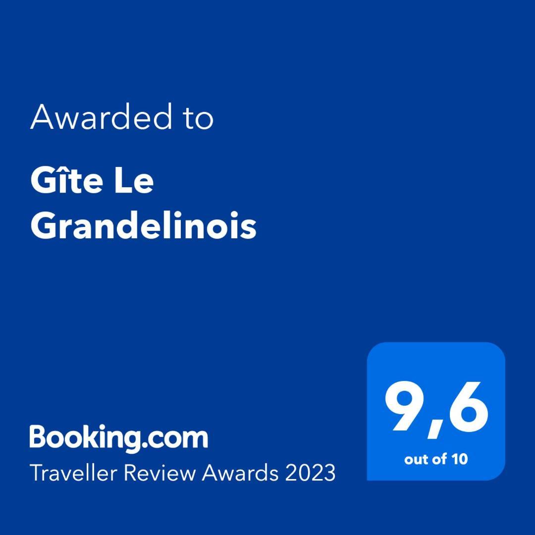 לינה וארוחת בוקר Saint-Paulin Gite Le Grandelinois מראה חיצוני תמונה